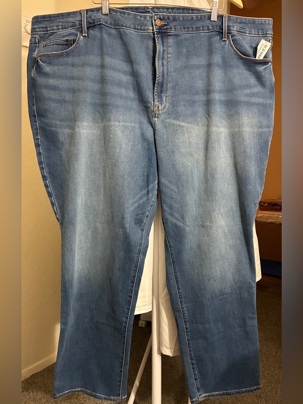 Old Navy Blue Power Slim Straight Women's Jeans
